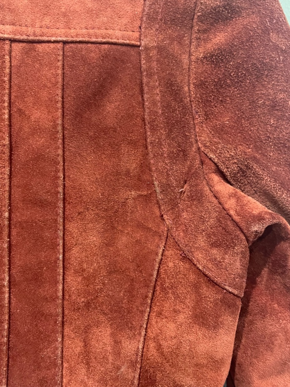Leather and fur jacket - Picture 5 of 9